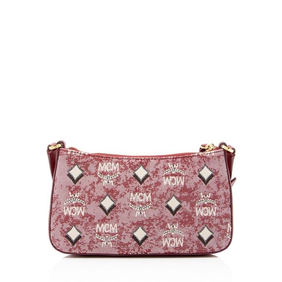 MCM Vintage Monogram Jacquard Aren Mini Shoulder Bag - Picture 3 of 9